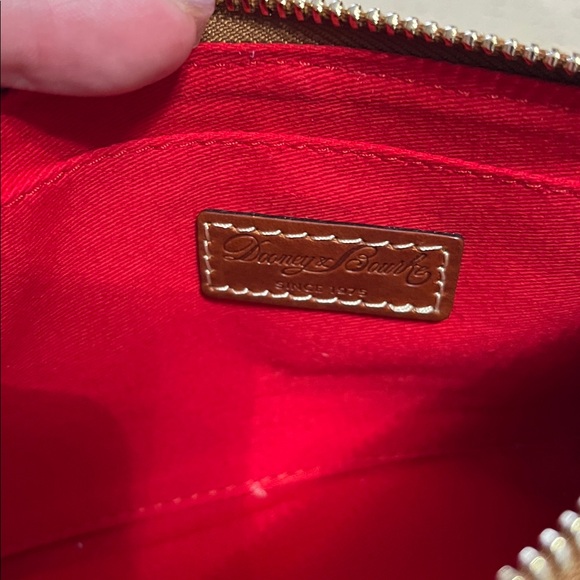 Dooney & Bourke Long Slim Wristlet Caramel